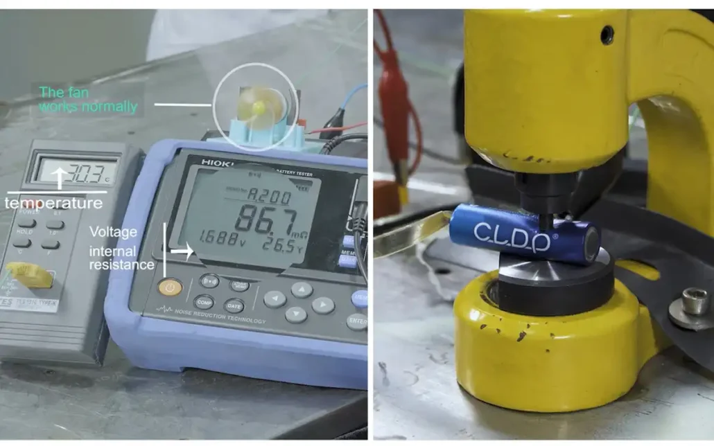 Zinc nickel batteries will not explode even if they are damaged Zinc nickel batteries will not explode even if they are damaged
