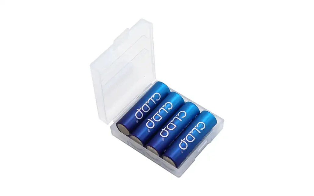 The battery can be stored in a storage box